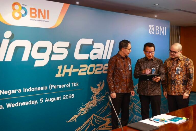 Pertumbuhan Kredit di Bawah Danantara, BNI Catat Fundamental Bisnis Kokoh
Telah dibaca : 642 Kali.